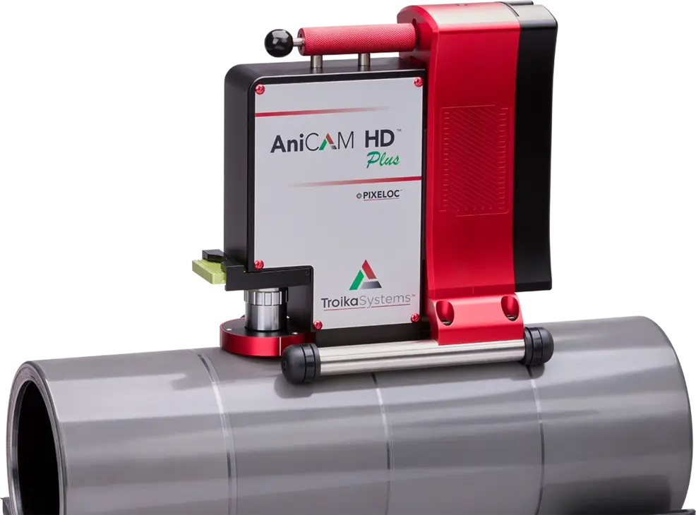 AniCAM HD Plus auf Rasterwalze Tiefdruckzylinder