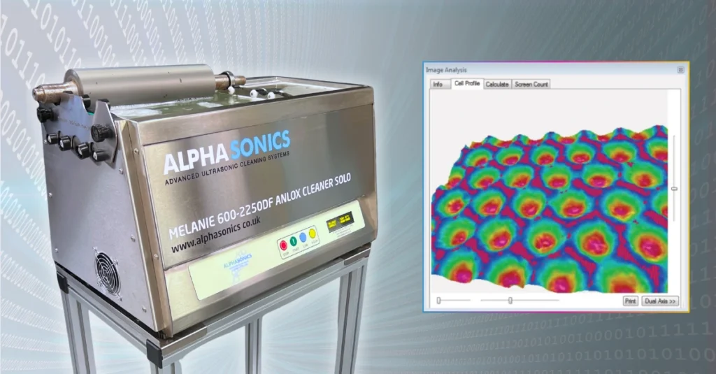 Alphasonics Anilox Laser Cleaning Inspection Article Banner Web